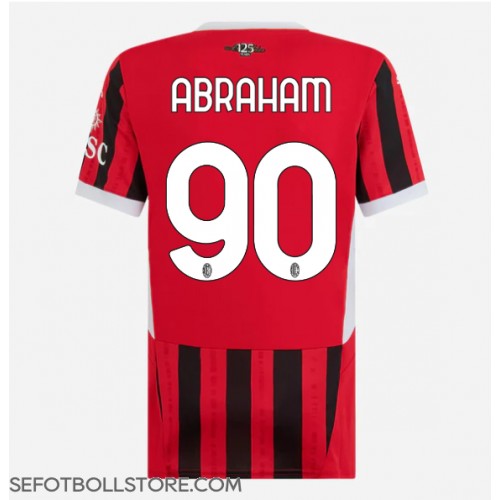 AC Milan Tammy Abraham #90 Replika Hemmatröja Dam 2024-25 Kortärmad